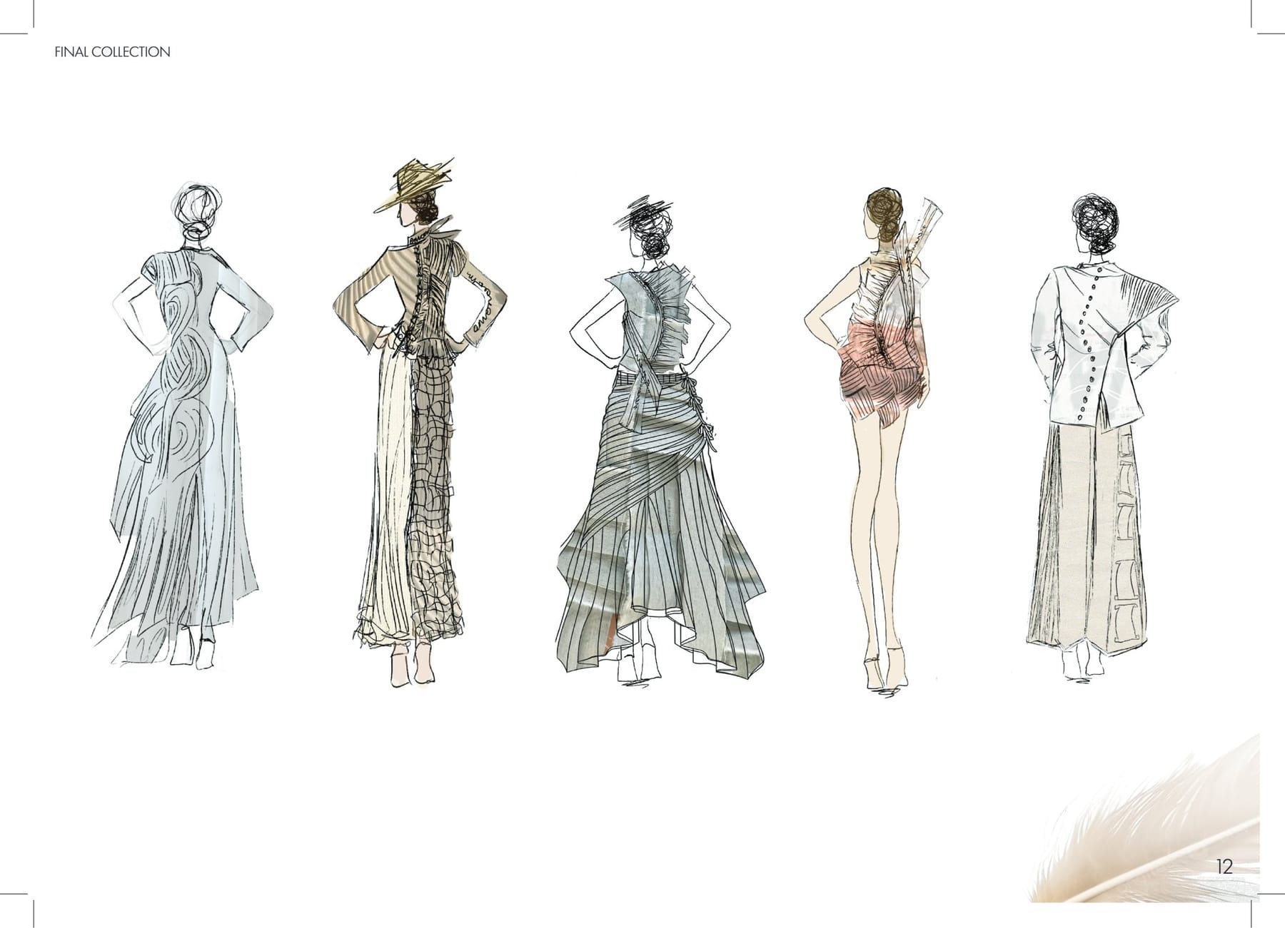 Portfolio page 13. Final collection.